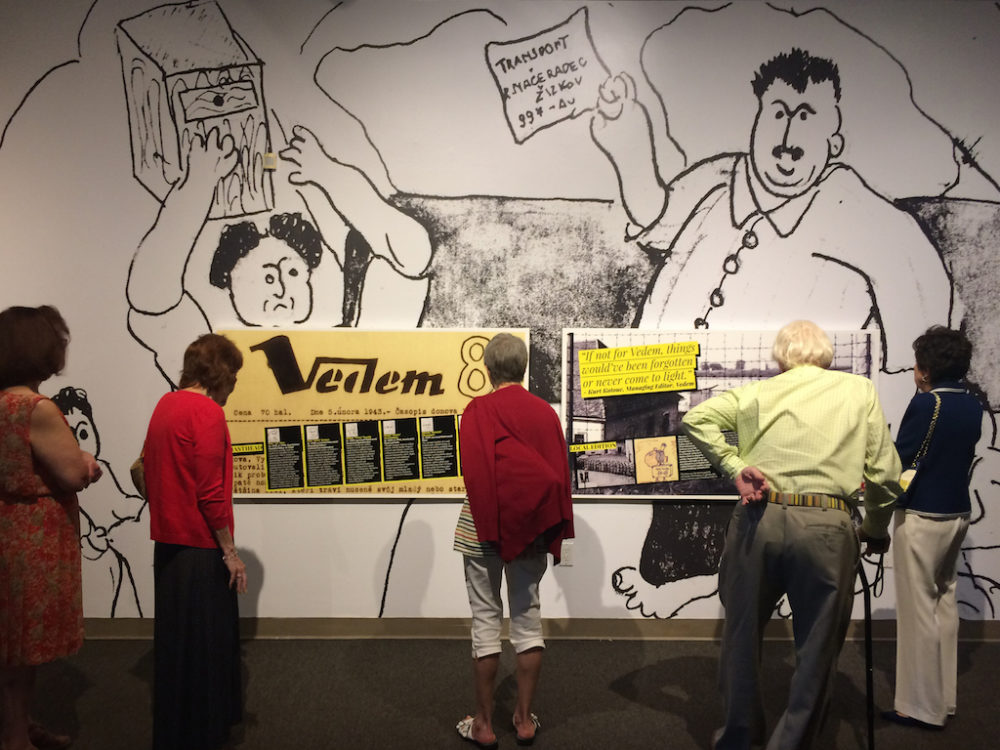 Houston Holocaust Museum featured the Foundation's Vedem Underground Exhibit in Summer 2017.